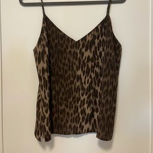 L'AGENCE Jane Leopard Cami - Size Medium